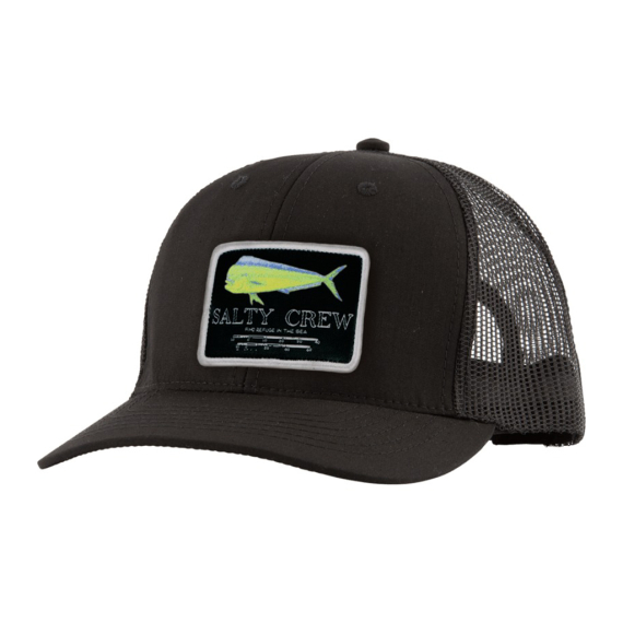 Salty Crew Mahi Mount Retro Trucker Black i gruppen Beklædning og fodtøj / Kasketter og hovedbeklædning / Kasketter hos Sportfiskeprylar.se (804046169406)