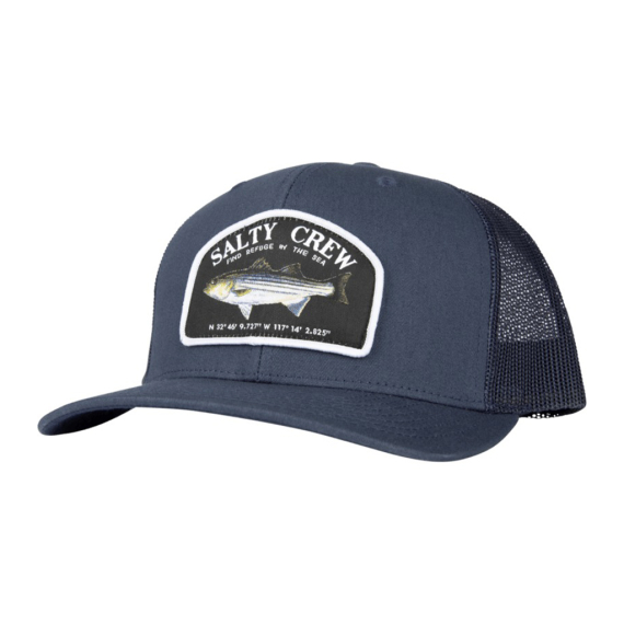 Salty Crew Striper Retro Trucker Navy i gruppen Beklædning og fodtøj / Kasketter og hovedbeklædning / Kasketter hos Sportfiskeprylar.se (804046346661)