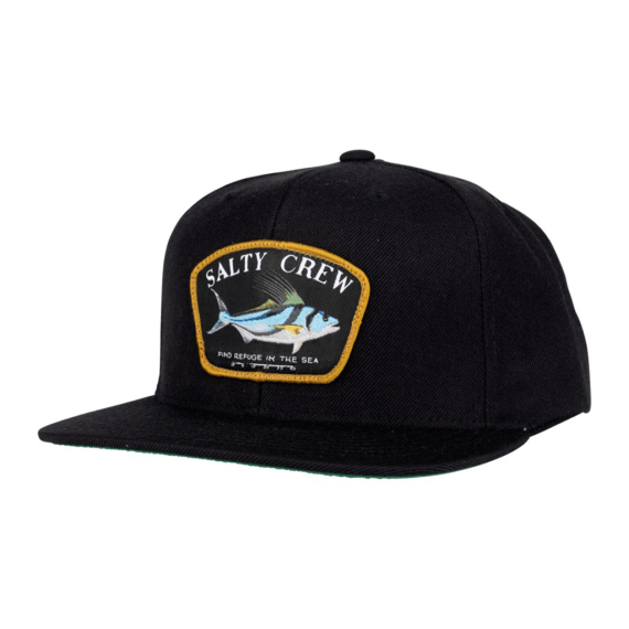Salty Crew Rooster 6 Panel Black i gruppen Beklædning og fodtøj / Kasketter og hovedbeklædning / Kasketter hos Sportfiskeprylar.se (804046389453)
