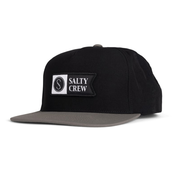 Salty Crew Alpha Tech 5 Panel Black/Coffee i gruppen Beklædning og fodtøj / Kasketter og hovedbeklædning / Kasketter hos Sportfiskeprylar.se (804046448839)