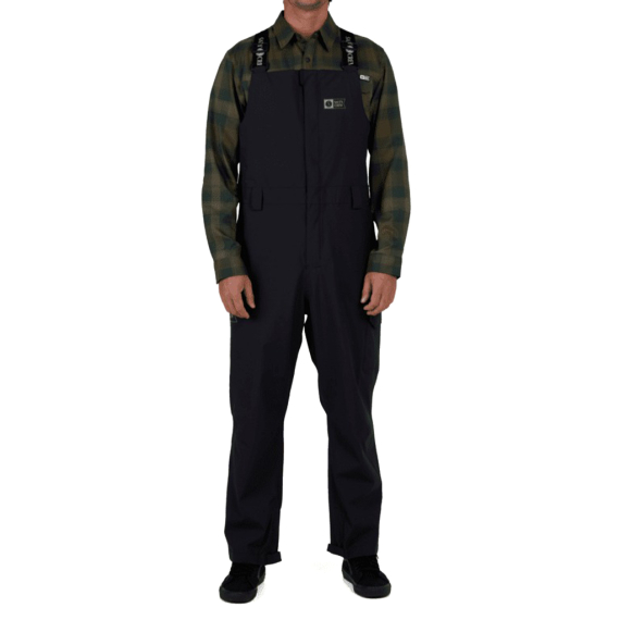 Salty Crew Long Range Bib Black i gruppen Beklædning og fodtøj / Beklædning / Bukser / Waders hos Sportfiskeprylar.se (804046450993r)