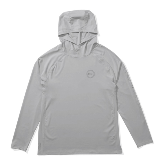 Salty Crew Apex Perforated Hood Gray i gruppen Beklædning og fodtøj / UV-beklædning hos Sportfiskeprylar.se (804046516095r)