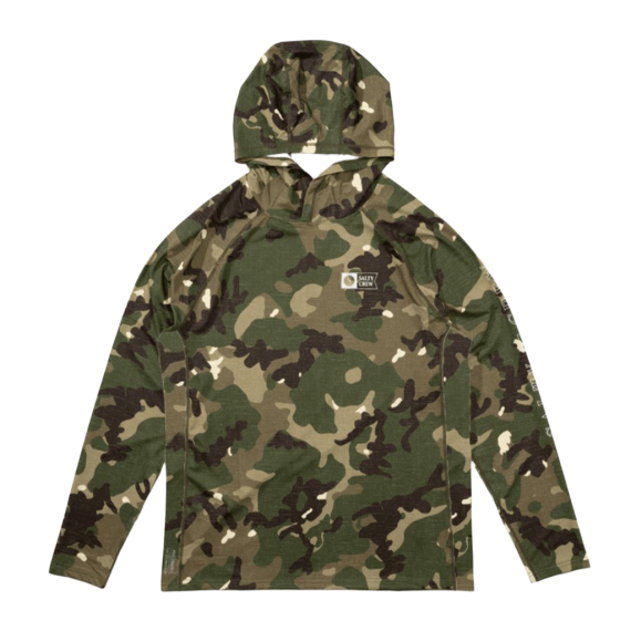 Salty Crew Apex Perforated Hood Camo i gruppen Beklædning og fodtøj / UV-beklædning hos Sportfiskeprylar.se (804046543664r)