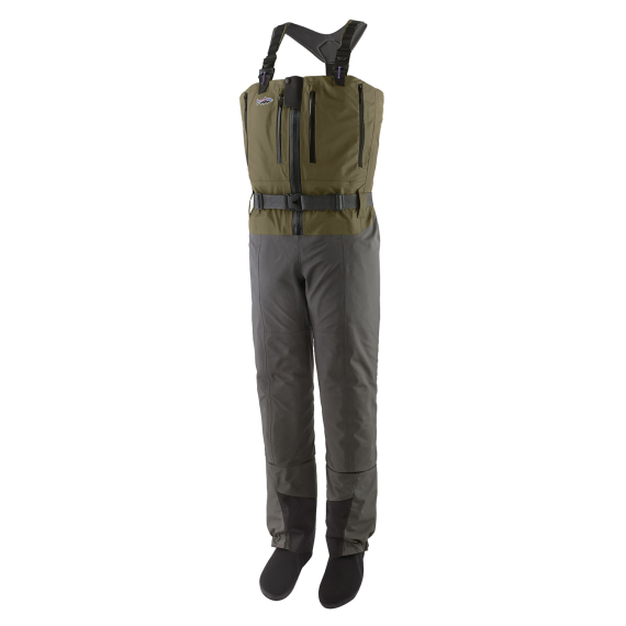 Patagonia M\'s Swiftcurrent Expedition Zip Front Waders Basin Green i gruppen Beklædning og fodtøj / Waders og waders-udstyr / Waders hos Sportfiskeprylar.se (82365-BSNG-SSSr)