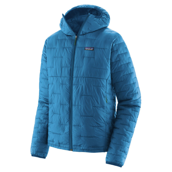 Patagonia M\'s Micro Puff Hoody Vessel Blue i gruppen Beklædning og fodtøj / Beklædning / Jakker / Dun- og syntetforede jakker hos Sportfiskeprylar.se (84031-VSLB-Mr)