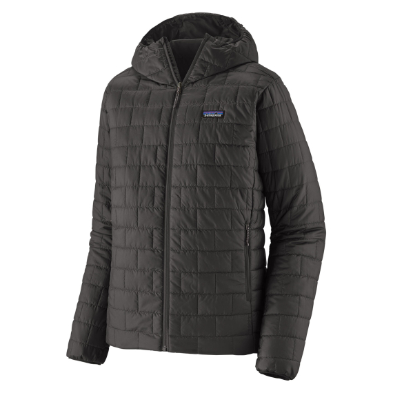 Patagonia M\'s Nano Puff Hoody Black i gruppen Beklædning og fodtøj / Beklædning / Jakker / Dun- og syntetforede jakker hos Sportfiskeprylar.se (84223-BLK-Lr)