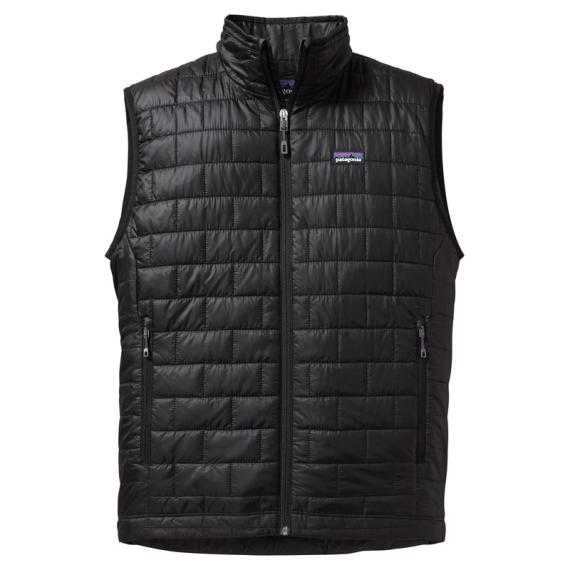 Patagonia M\'s Nano Puff Vest Black - XS i gruppen Beklædning og fodtøj / Beklædning / Veste / Hverdagsveste hos Sportfiskeprylar.se (84242-BLK-XS)