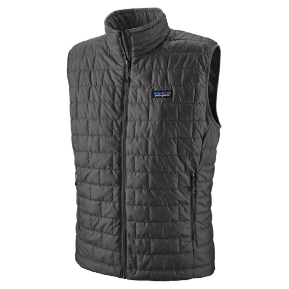 Patagonia M\'s Nano Puff Vest Forge Grey i gruppen Beklædning og fodtøj / Beklædning / Veste / Hverdagsveste hos Sportfiskeprylar.se (84242-FGE-Sr)