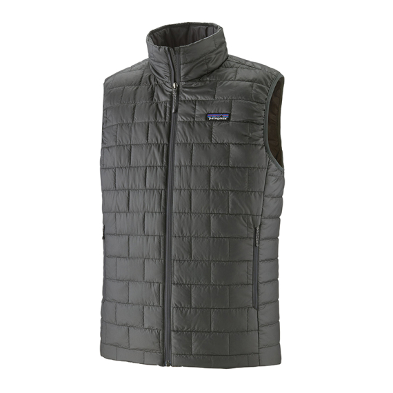 Patagonia M\'s Nano Puff Vest Forge Grey i gruppen Beklædning og fodtøj / Beklædning / Veste hos Sportfiskeprylar.se (84243-FGE-Lr)