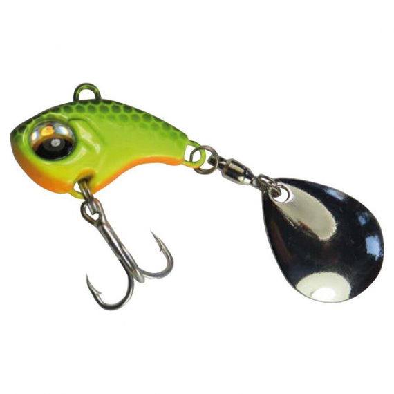 Behr Rotation Jig Spin 20g - Green/Orange/Hexagons i gruppen Madding / Spinnere / Spin Tails hos Sportfiskeprylar.se (8491404)