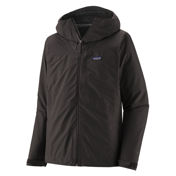 Patagonia M\'s Boulder Fork Rain Jacket Black i gruppen Beklædning og fodtøj / Beklædning / Jakker / Regnjakker hos Sportfiskeprylar.se (85140-BLK-Sr)
