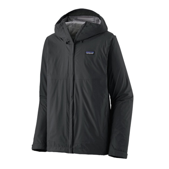 Patagonia M\'s Torrentshell 3L Rain Jacket BLK i gruppen Beklædning og fodtøj / Beklædning / Jakker / Regnjakker hos Sportfiskeprylar.se (85241-BLK-Sr)