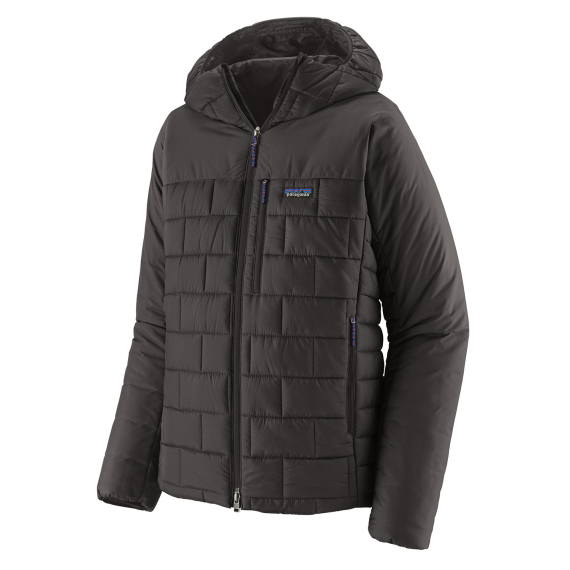 Patagonia M\'s Hi-Loft Nano Puff Hoody Black i gruppen Beklædning og fodtøj / Beklædning / Jakker / Dun- og syntetforede jakker hos Sportfiskeprylar.se (85395-BLK-Lr)