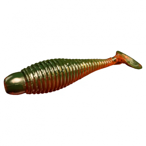 Lunker City Grubster 7cm Motor oil pepper 214 10-pack i gruppen Madding / Softbaits / Aborre softbaits og sandard softbaits hos Sportfiskeprylar.se (87214)