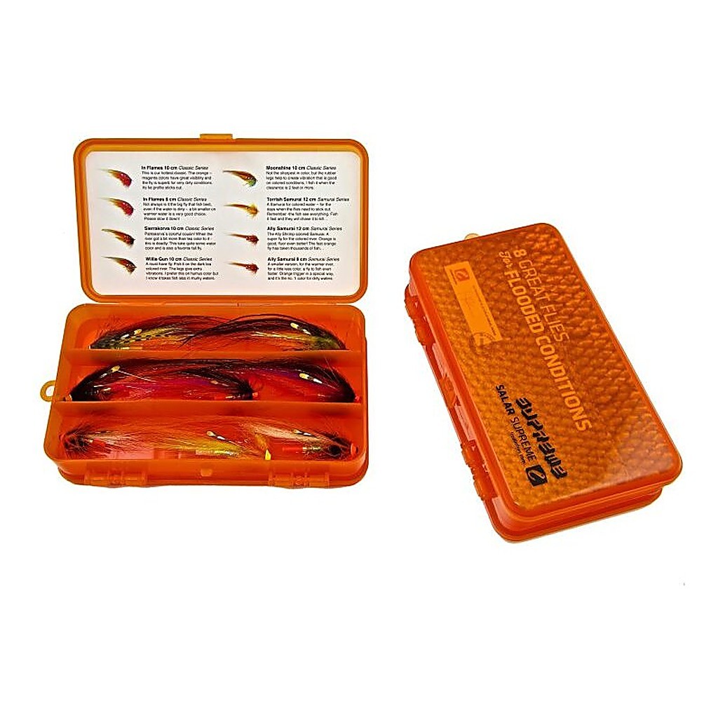 Frödin 8 Great Flies For Flooded Conditions i gruppen Madding / Fluer / Laksefluer hos Sportfiskeprylar.se (8GF-1FC)