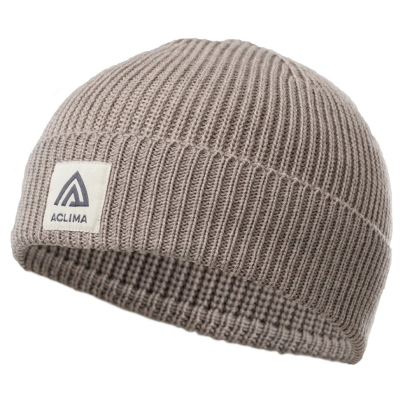 Aclima Explorer Beanie Beige Melange i gruppen Beklædning og fodtøj / Kasketter og hovedbeklædning / Huer og hatte hos Sportfiskeprylar.se (90-109273)
