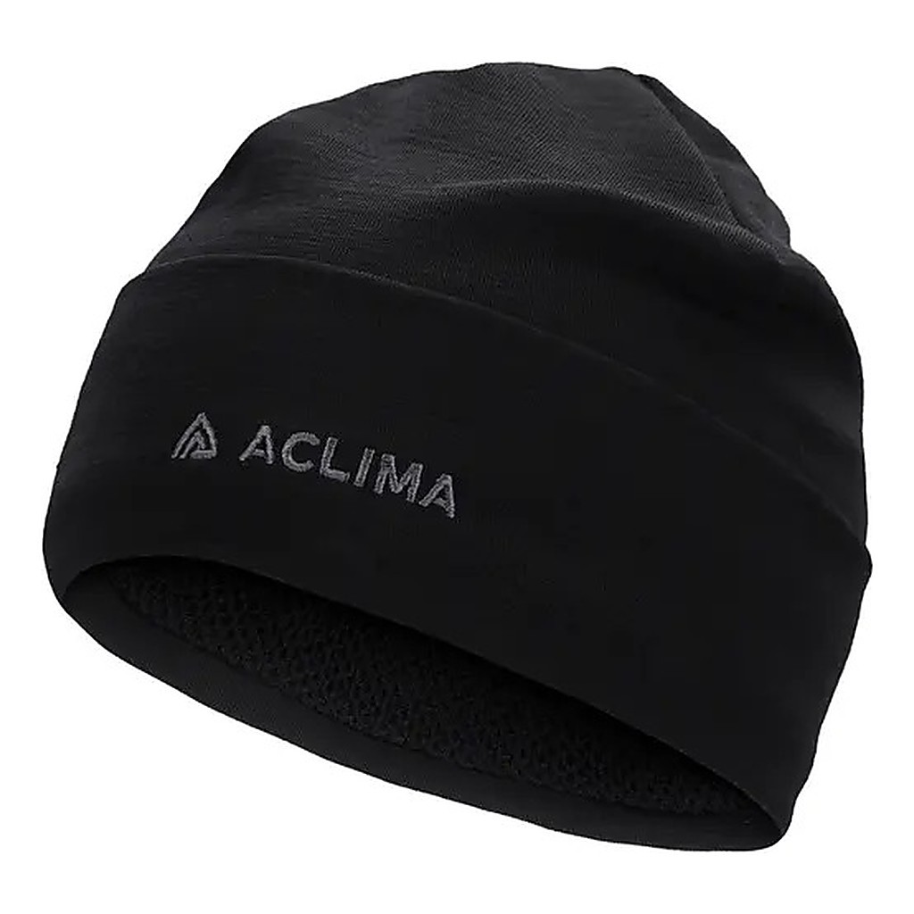 Aclima WoolNet Original Beanie Jet Black i gruppen Beklædning og fodtøj / Kasketter og hovedbeklædning / Huer og hatte hos Sportfiskeprylar.se (90-109929)