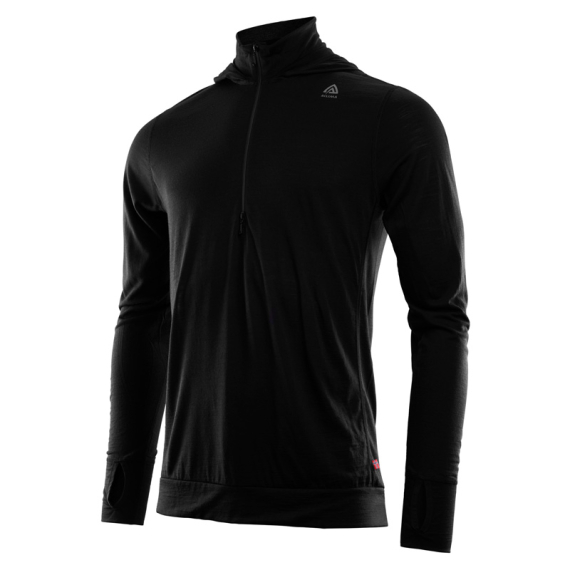 Aclima FleeceWool V2 Hoodie M\'s Tarmac i gruppen Beklædning og fodtøj / Beklædning / Sweatere / Hættetrøjer hos Sportfiskeprylar.se (90-111034r)