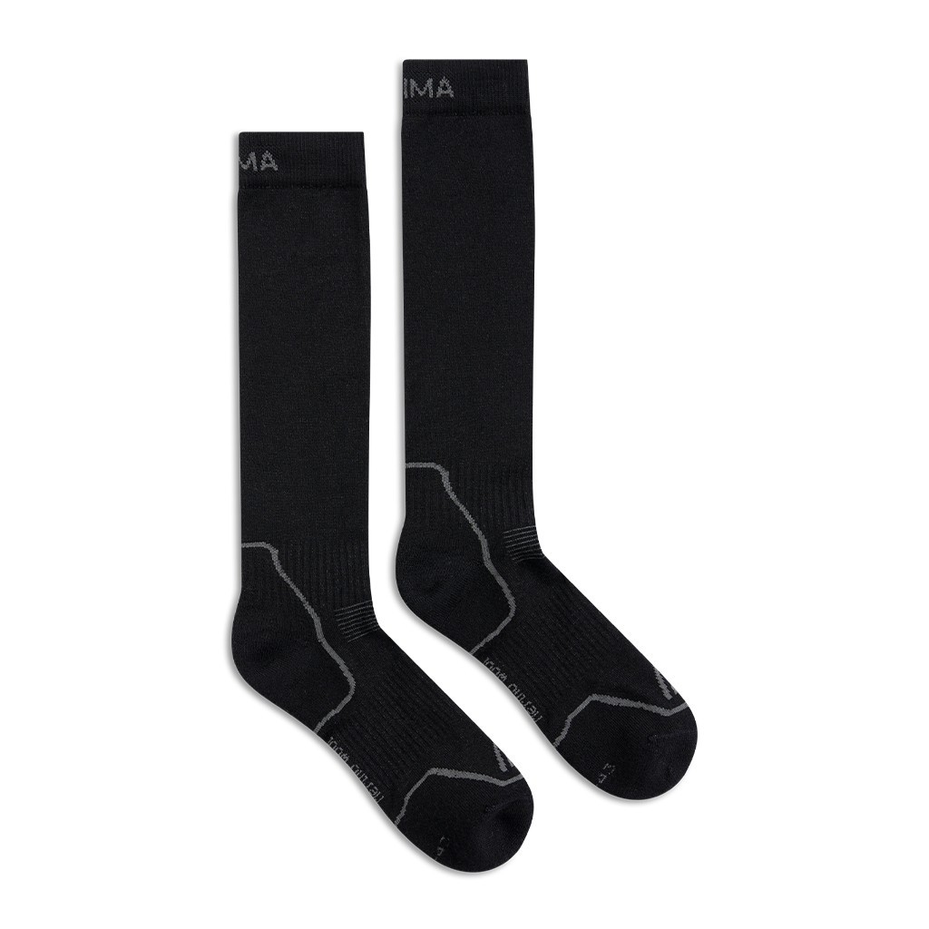 Aclima Trekking Wool Socks Jet Black i gruppen Beklædning og fodtøj / Beklædning / Undertøj / Sokker hos Sportfiskeprylar.se (90-112204r)