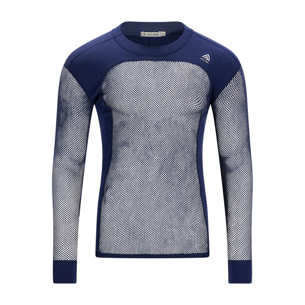 Aclima WoolNet Original Longs M\'s Navy Blazer i gruppen Beklædning og fodtøj / Beklædning / Undertøj / Lange underbukser hos Sportfiskeprylar.se (90-112511r)