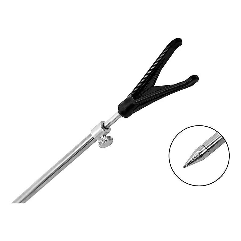 Delphin Steel Telescopic Front Bankstick i gruppen Udstyr og tilbehør / Rod Pods, Rod Rests & Banksticks / Stangholdere hos Sportfiskeprylar.se (900032240r)