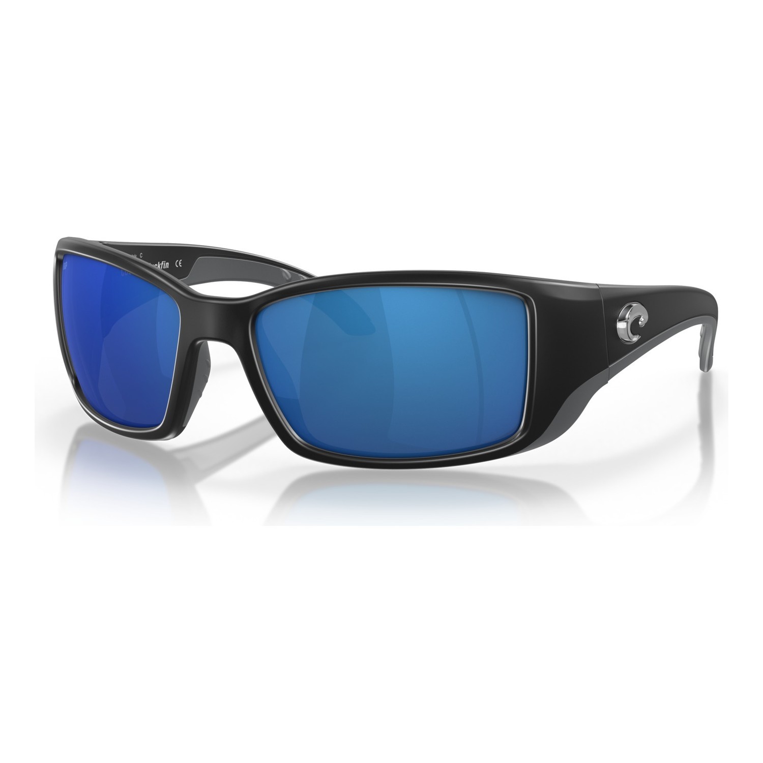 Costa Blackfin-11 Matte Black-Blue Mirror 580P i gruppen Beklædning og fodtøj / Briller / Polaroidbriller hos Sportfiskeprylar.se (90140762)