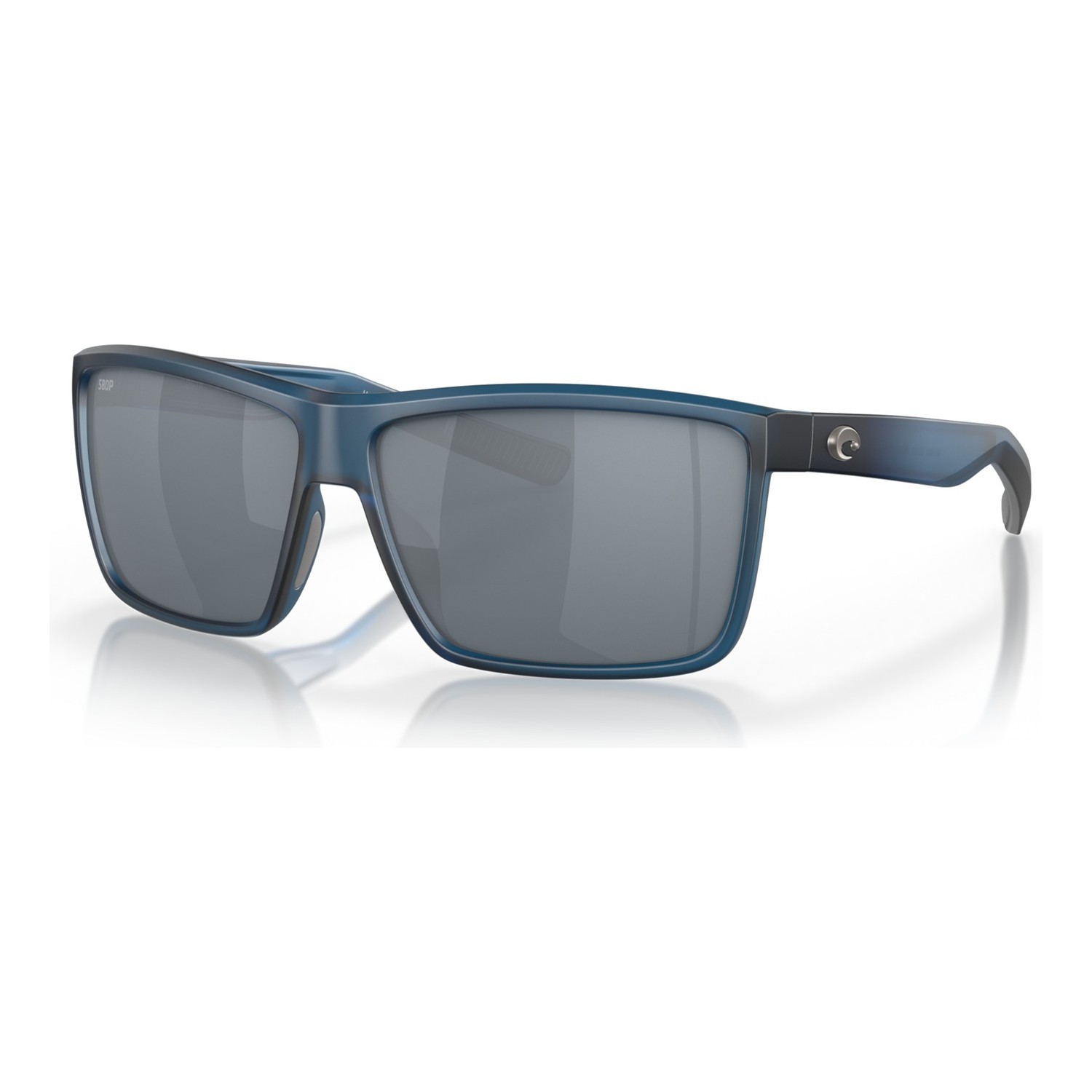 Costa Rinconcito-177 Matte Atlantic Blue-Gray Silver Mirror 580P i gruppen Beklædning og fodtøj / Briller / Polaroidbriller hos Sportfiskeprylar.se (90161060)