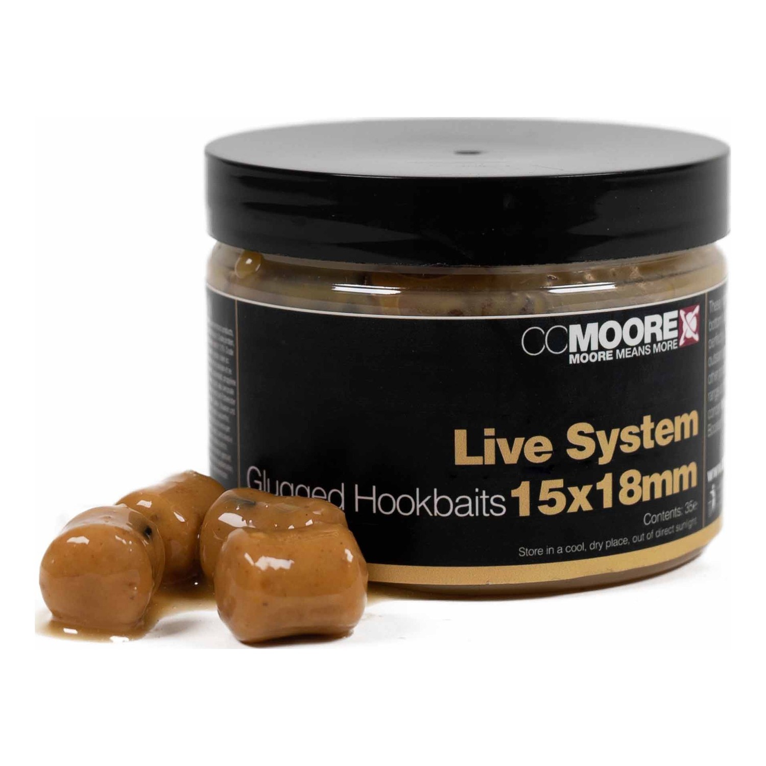 CC Moore Glugged Hookbaits i gruppen Madding / Boilies, krogagn og forfoder / Popups & Wafters hos Sportfiskeprylar.se (90357r)