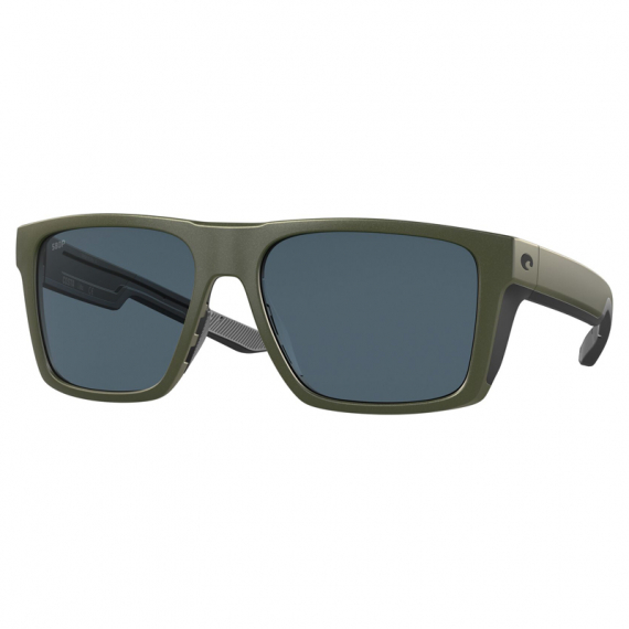 Costa Lido Moss Metallic Gray 580P i gruppen Beklædning og fodtøj / Briller / Polaroidbriller hos Sportfiskeprylar.se (91041257)