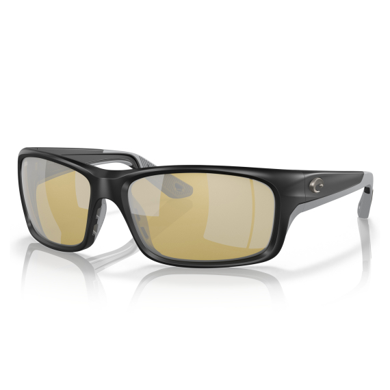 Costa Jose Pro Matte Black Sunrise Silver Mirror 580G i gruppen Beklædning og fodtøj / Briller / Polaroidbriller hos Sportfiskeprylar.se (91060562)