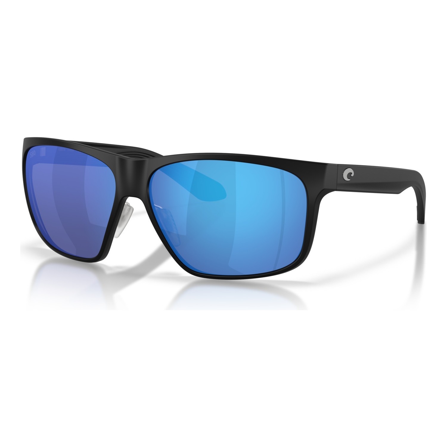 Costa Trades - Matte Black - Blue Mirror 580G i gruppen Beklædning og fodtøj / Briller / Polaroidbriller hos Sportfiskeprylar.se (91280260)