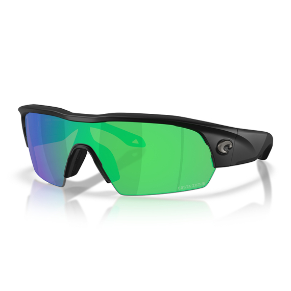 Costa Pilothouse Pro - Matte Black - Green Mirror 580P i gruppen hos Sportfiskeprylar.se (91370535)