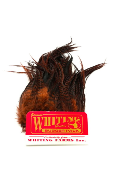 Whiting Bugger Pack Barred i gruppen Kroge og endegrej / Fluebinding / Fluebindingsmateriale / Fjer og nakker / Andre typer fjer hos Sportfiskeprylar.se (91871005r)