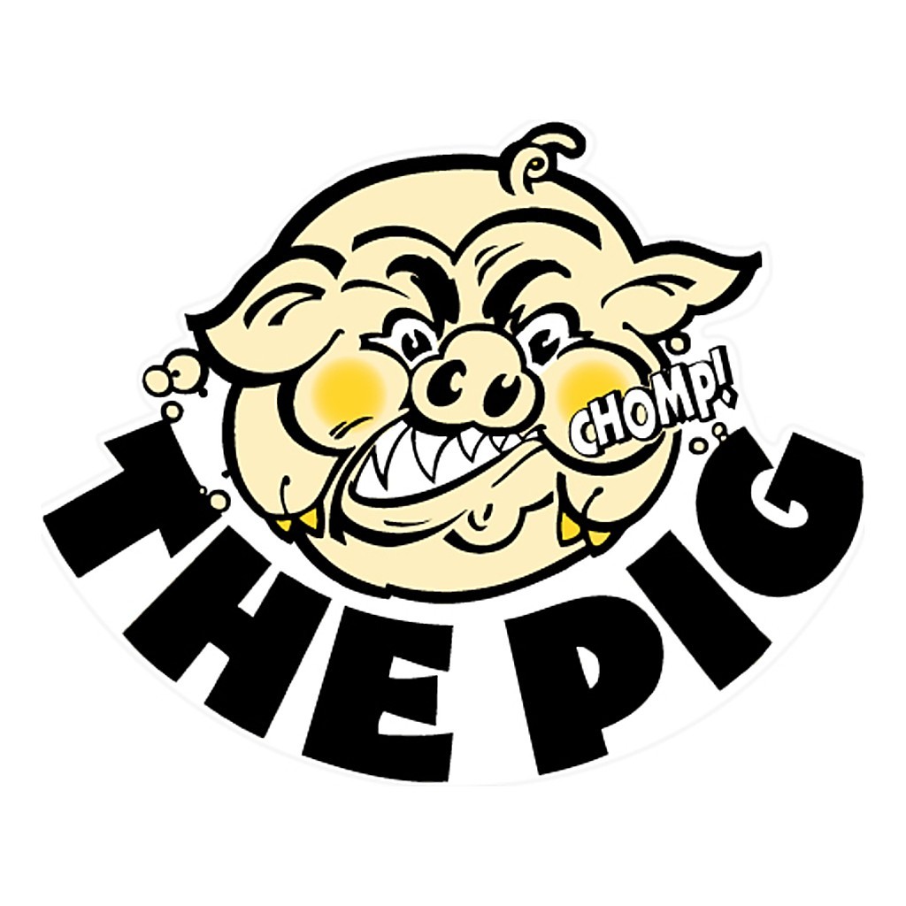 PIG Sticker Liten 15cm x 12cm i gruppen Andet / Klistermærker og overføringsbilleder hos Sportfiskeprylar.se (93-PIG-SMALL)