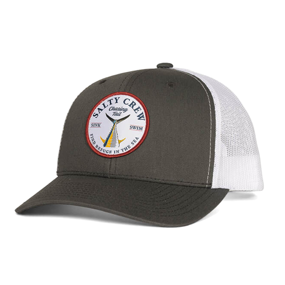 Salty Crew Bottom Dweller Retro Trucker Charcoal White i gruppen Beklædning og fodtøj / Kasketter og hovedbeklædning / Kasketter hos Sportfiskeprylar.se (9334966013530)