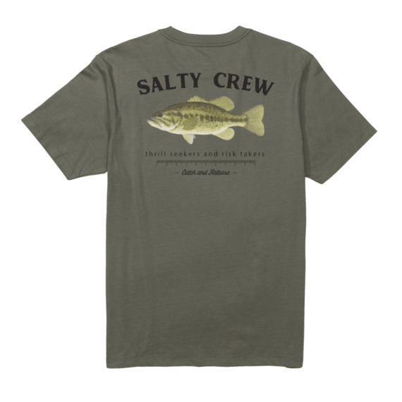 Salty Crew Bigmouth Premium S/S Tee Dusty Olive i gruppen Beklædning og fodtøj / Beklædning / T-shirts hos Sportfiskeprylar.se (9334966199586r)