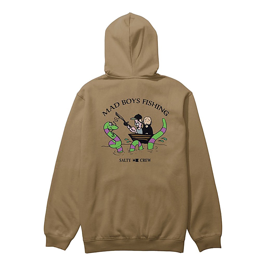 Salty Crew X Mad Boys Hoodie Dijon i gruppen Beklædning og fodtøj / Beklædning / T-shirts hos Sportfiskeprylar.se (9334966200565r)
