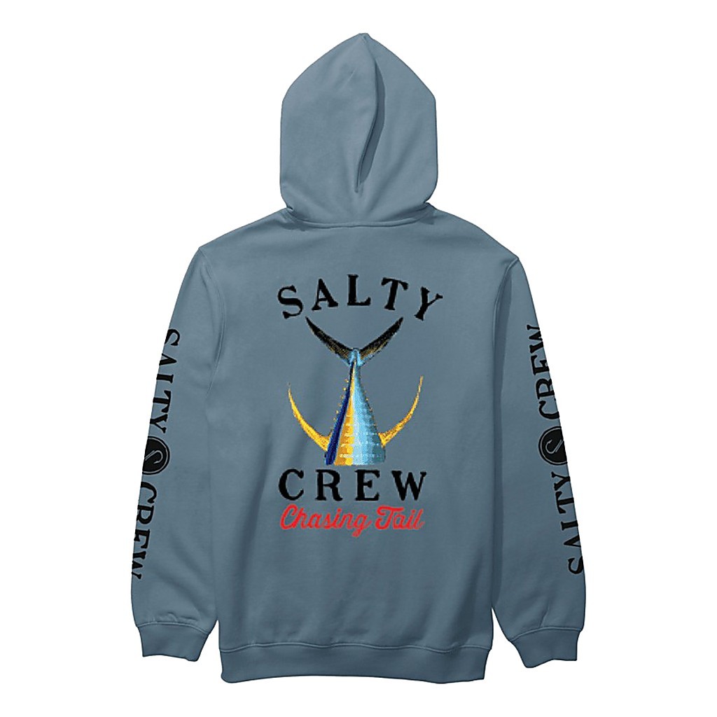 Salty Crew Tailed Fleece Slate i gruppen Beklædning og fodtøj / Beklædning / Sweatere / Hættetrøjer hos Sportfiskeprylar.se (9334966209261r)