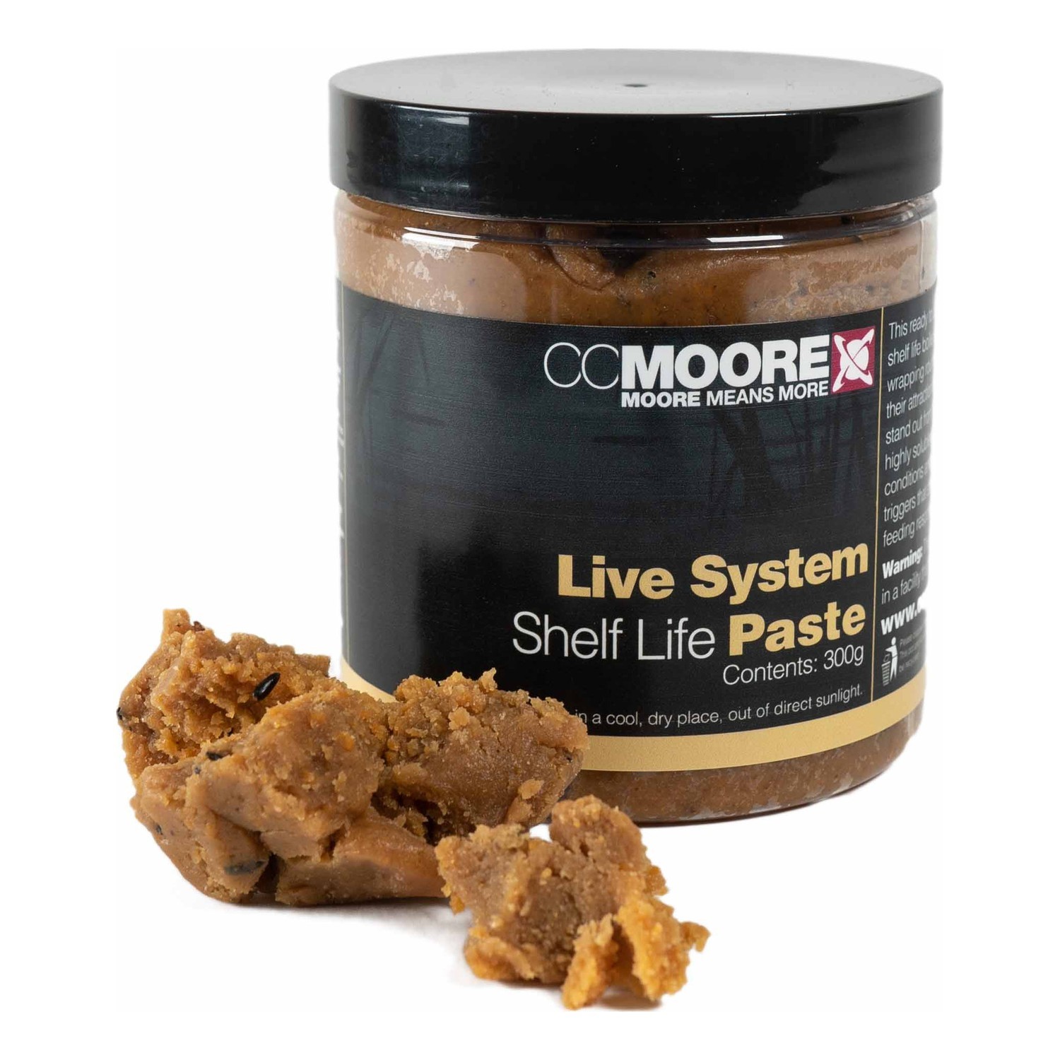 CC Moore Shelf Life Paste 300g i gruppen Madding / Boilies, krogagn og forfoder / Lugttilsætning og ørred-dej hos Sportfiskeprylar.se (94505r)