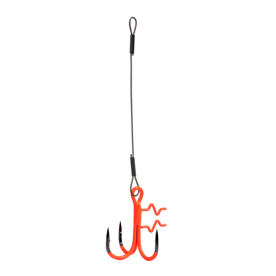 BKK Assist Spear UVO Stinger HD 7x7 Wire (Pike) i gruppen Kroge og endegrej / Stingere og stingertilbehør / Stingere hos Sportfiskeprylar.se (A-EU-1657r)