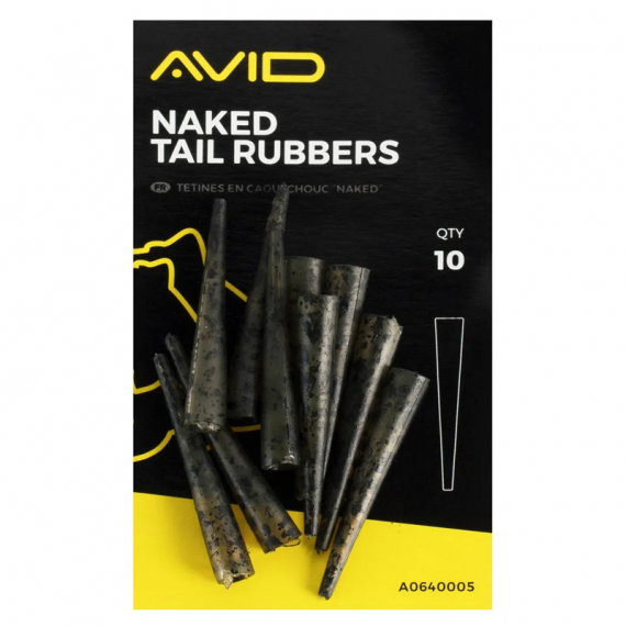 Avid Terminal Tackle Naked Tail Rubber i gruppen Kroge og endegrej / Rig tilbehør / Krympeslanger og tuber hos Sportfiskeprylar.se (A0640005)