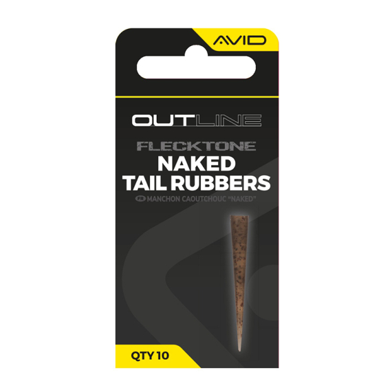 Avid Outline FleckTone Naked Tail Rubber i gruppen Kroge og endegrej / Rig tilbehør / Andet rigtilbehør hos Sportfiskeprylar.se (A0640120)