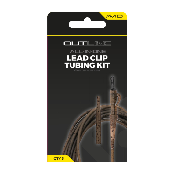 Avid Outline Lead Clip Tubing Kit i gruppen Kroge og endegrej / Rig tilbehør / Andet rigtilbehør hos Sportfiskeprylar.se (A0640124)