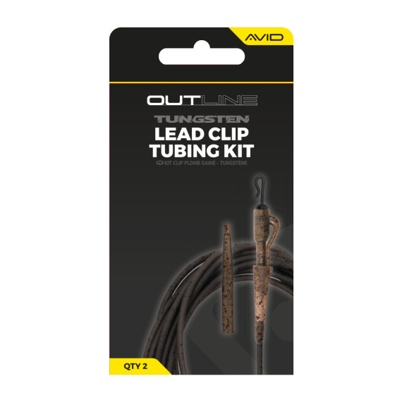 Avid Outline Lead Clip Tungsten Tubing Kit i gruppen Kroge og endegrej / Rig tilbehør / Andet rigtilbehør hos Sportfiskeprylar.se (A0640125)