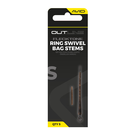 Avid Outline FleckTone Bag Stem Ring Swivel i gruppen Kroge og endegrej / Rig tilbehør / Andet rigtilbehør hos Sportfiskeprylar.se (A0640126r)