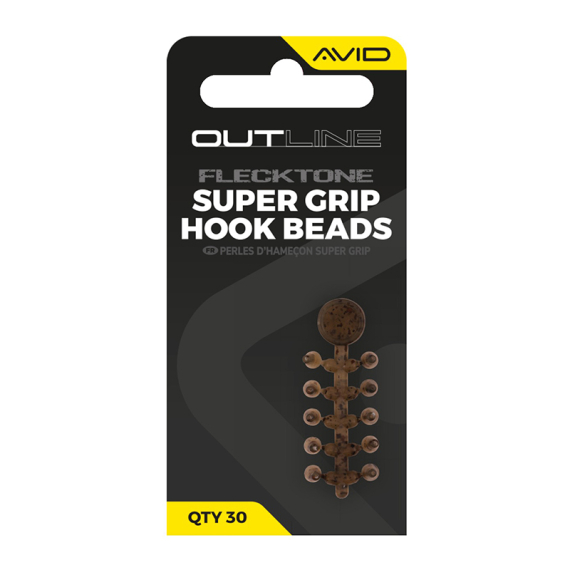 Avid Outline FleckTone Super Grip Hook Beads i gruppen Kroge og endegrej / Rig tilbehør / Andet rigtilbehør hos Sportfiskeprylar.se (A0640147)