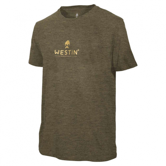 Westin Style T-Shirt Moss Melange i gruppen Beklædning og fodtøj / Beklædning / T-shirts hos Sportfiskeprylar.se (A113-681-Sr)
