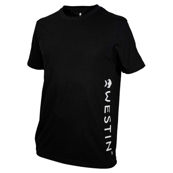 Westin Vertical T-Shirt Black i gruppen Beklædning og fodtøj / Beklædning / T-shirts hos Sportfiskeprylar.se (A114-386-Sr)