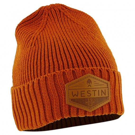 Westin Winter Beanie Orange i gruppen Beklædning og fodtøj / Kasketter og hovedbeklædning / Huer og hatte hos Sportfiskeprylar.se (A135-741-OS)