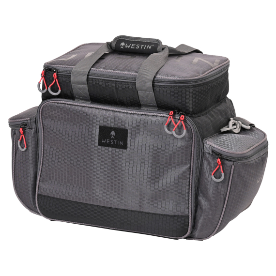 Westin W4 Master Lure Bag 5 Boxes Os Titanium Black i gruppen Opbevaring / Tackle-tasker / Grejtasker hos Sportfiskeprylar.se (A247-988-OS)